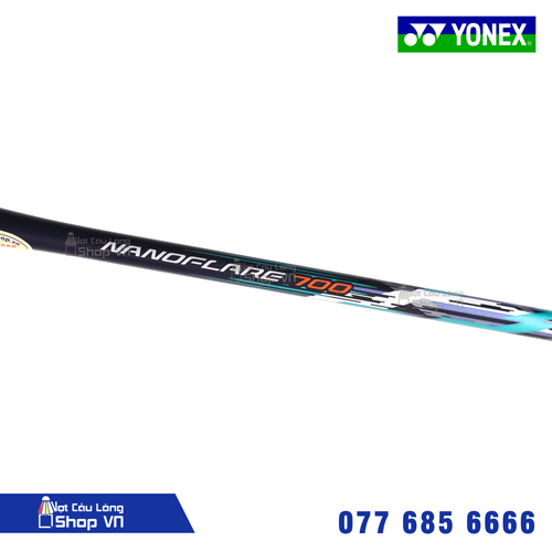 Thân của vợt Yonex NanoFlare 700 màu xanh huyền bí