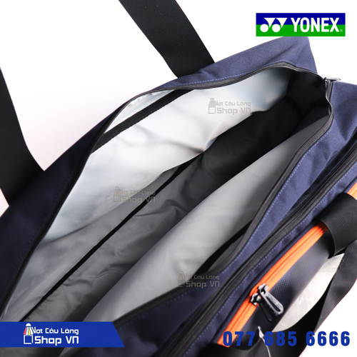 Bên trong túi Yonex BAG 92031WEX xanh đen