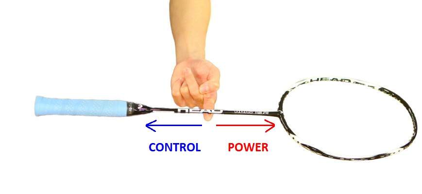 Điểm cân bằng của vợt cầu lông dành cho người mới chơi