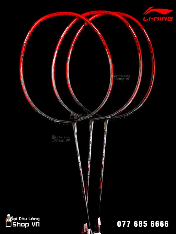 Thân của vợt Lining 3D Calibar 300B màu đỏ mới