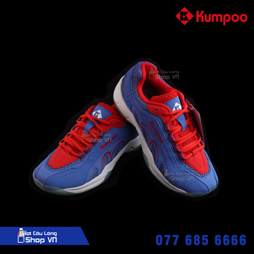 Đôi giày Kumpoo E25 xanh đỏ