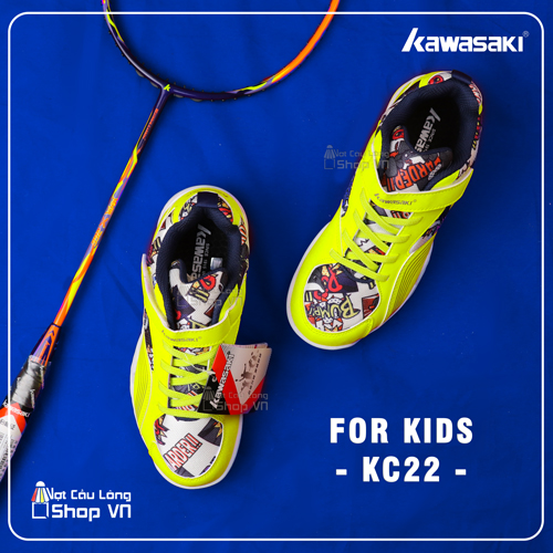 Kawasaki KC21 vàng cho trẻ em độc đáo