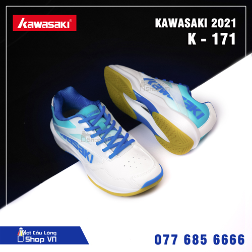 Kawasaki K171 trắng xanh