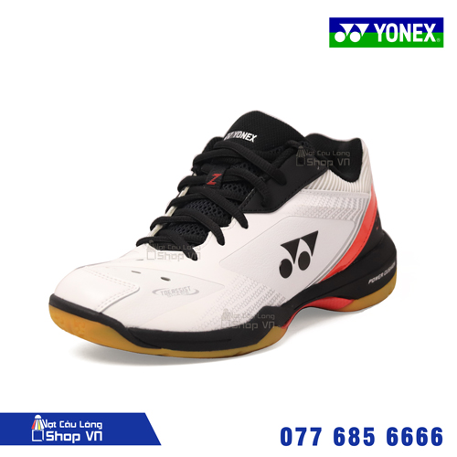 Giày cầu lông Yonex 65Z3 MEN 2022 trắng đỏ