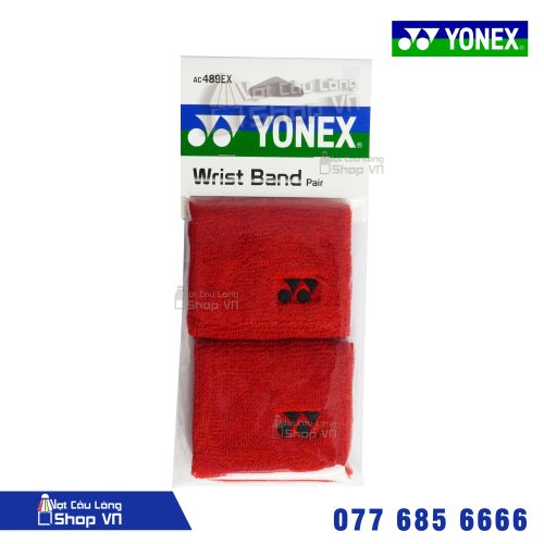 Băng cổ tay Yonex AC489EX đỏ