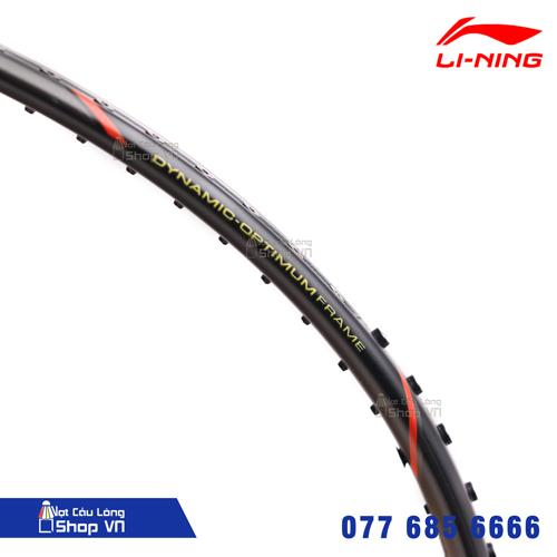 Công nghệ Dynamin Optimum Frame của vợt Lining 3D Calibar 001 C màu đen hiện đại