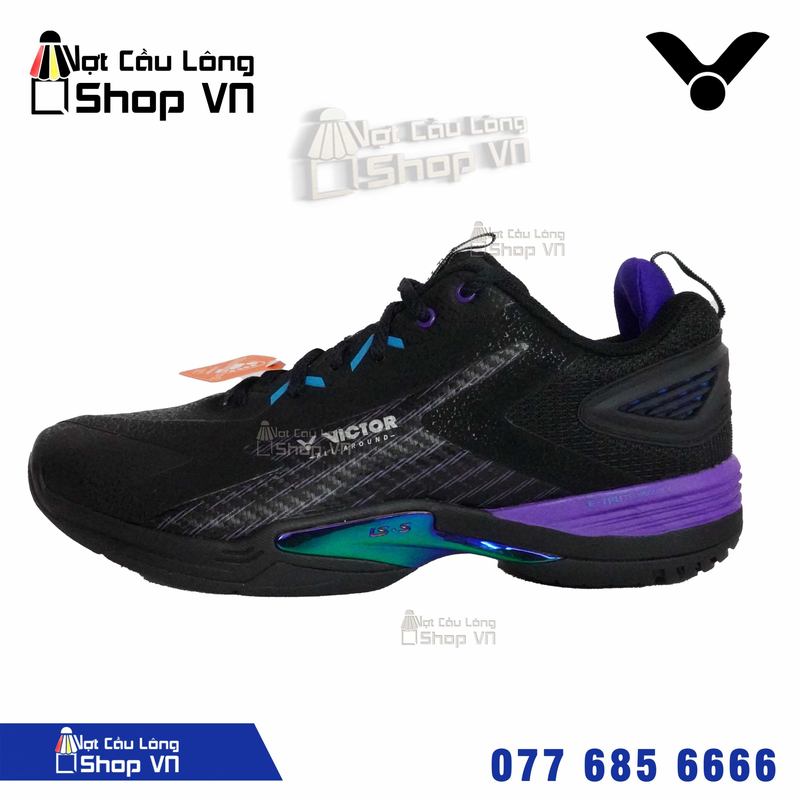 Giày Cầu Lông Victor A970 Ace Đen
