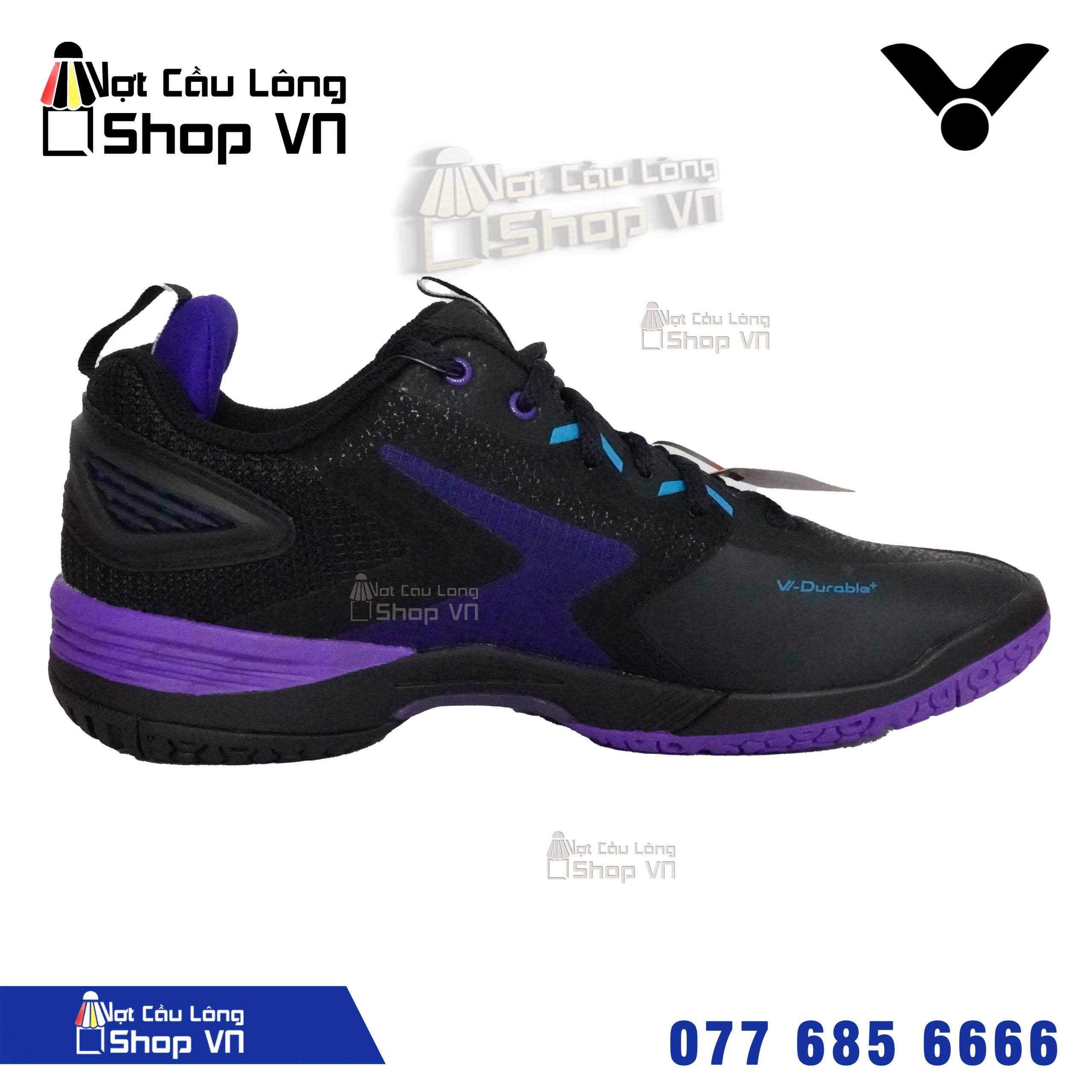 Giày Cầu Lông Victor A970 Ace Đen