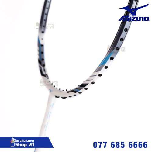 Khớp nối chữ T của vợt Mizuno NanoBlade 909 màu trắng chắc chắn