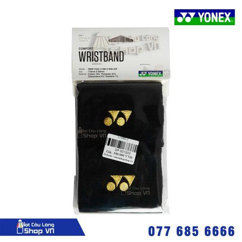 Băng cổ tay Yonex 11488 đen vàng