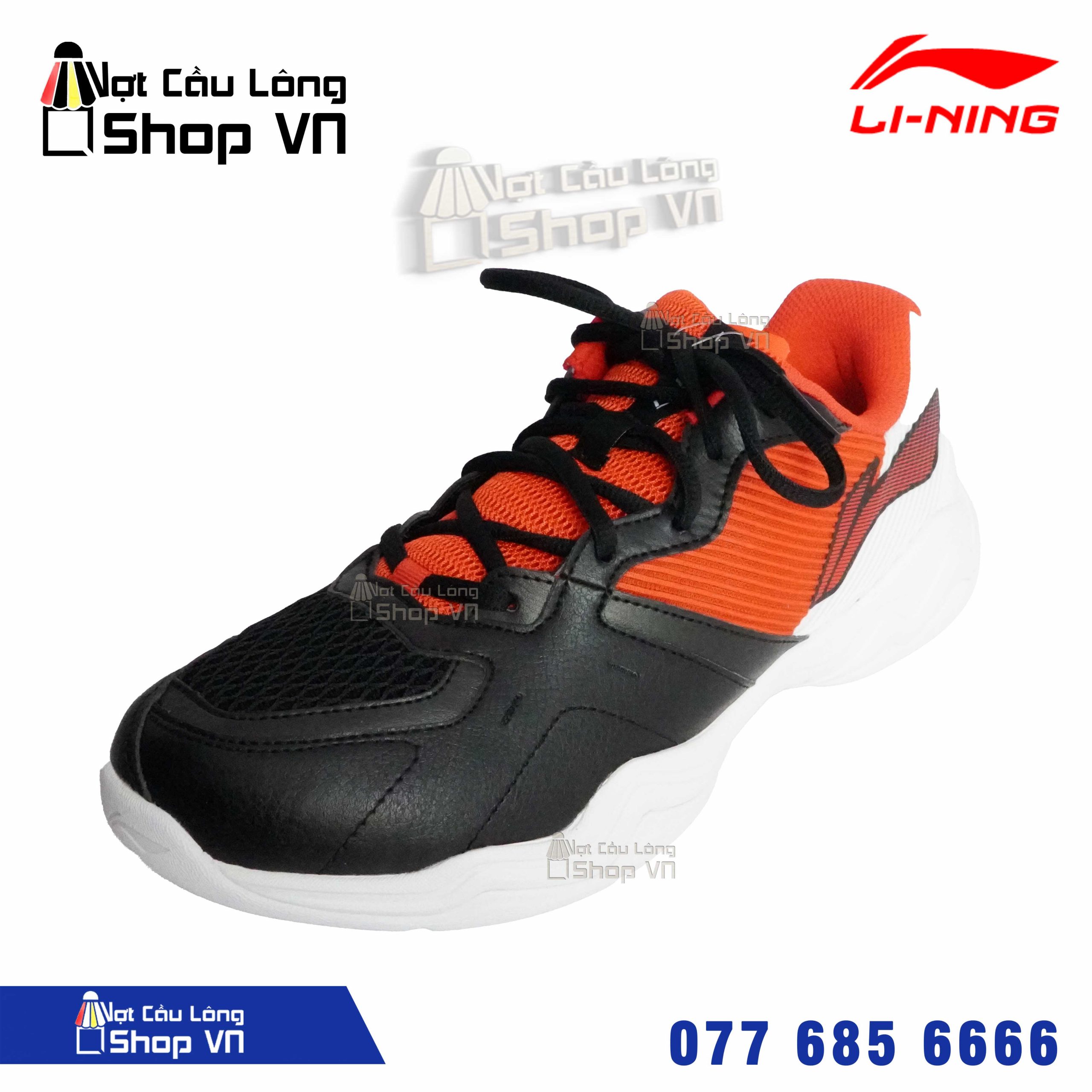 Giày Cầu Lông Lining Soundwave Ii Ayts016-5 Đen/vàng Chính Hãng