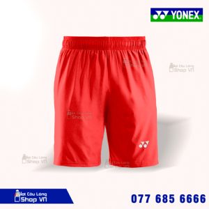 Quần cầu lông Yonex 01 đỏ