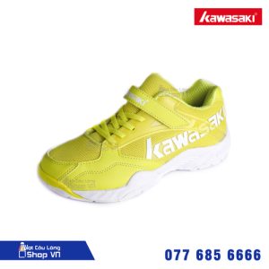 Giày cầu lông Kawasaki KC22 vàng size nhỏ