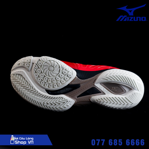 Đế giày Mizuno Wave Claw đỏ