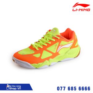 Giày cầu lông Lining AYTM052 cam vàng