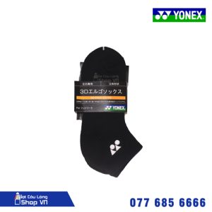 Vớ cầu lông Yonex ngắn đen