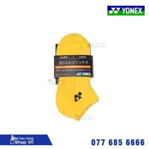 Vớ cầu lông Yonex ngắn vàng