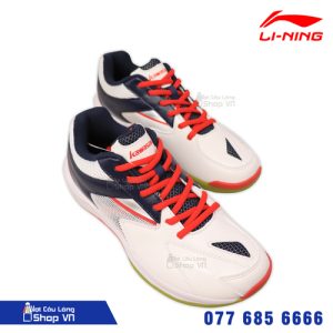 Giày cầu lông K176 trắng đỏ