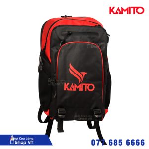 Balo cầu lông Kamito màu đỏ đen