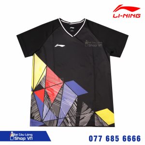 Áo cầu lông Lining ARS01 đen