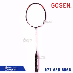 Vợt cầu lông Gosen Gravitas X Junior đen đỏ