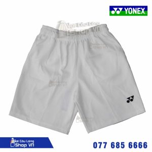 Quần cầu lông Yonex 2023 - Trắng