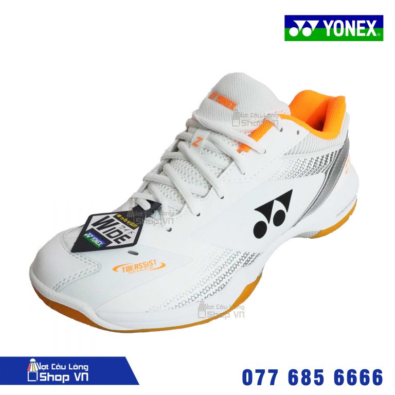 Giày cầu lông Yonex 65Z3 2023 Trắng Cam » Vợt Cầu Lông Shop