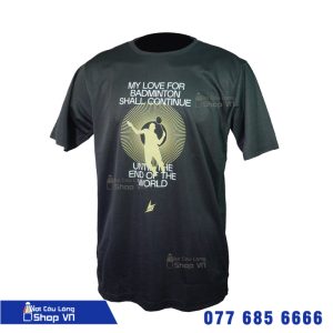 Áo cầu lông Lindan Đen