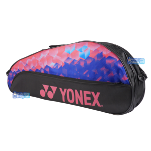 Mặt bên của túi cầu lông Yonex 300D Gia công màu đen hồng