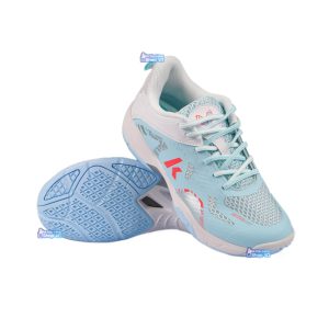 Đôi giày cầu lông Kawasaki B3322 màu xanh trắng