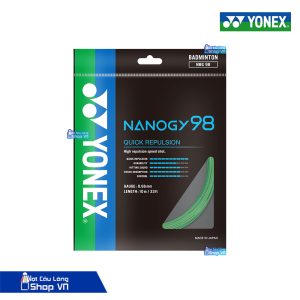 Cước đan vợt Yonex Nanogy 98 màu xanh lá