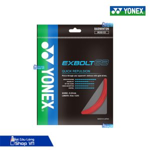 Cước đan vợt Yonex Exbolt 63 màu đỏ