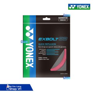 Cước đan vợt Yonex Exbolt 63 màu hồng