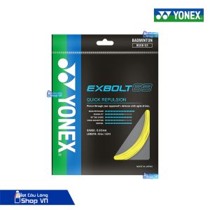 Cước đan vợt Yonex Exbolt 63 màu vàng