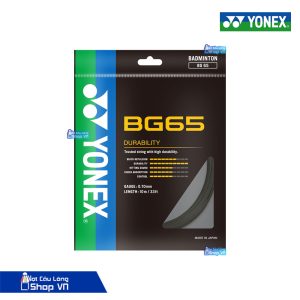 Cước đan vợt Yonex BG65 màu đen