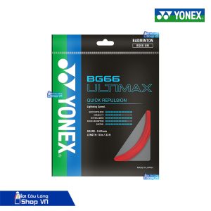 Cước đan vợt Yonex BG66 Ultimax màu đỏ