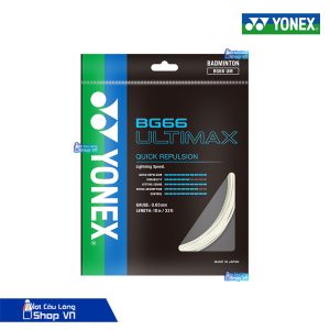 Cước đan vợt Yonex BG66 Ultimax màu trắng