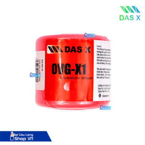 Quấn lót cán vợt DAS X OVG-X1 màu đỏ