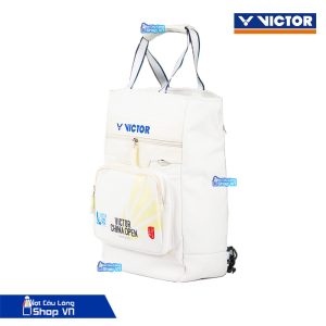 Túi cầu lông Victor China Open màu trắng sữa