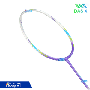 Vợt cầu lông DAS X Super Attack 7II màu trắng tím