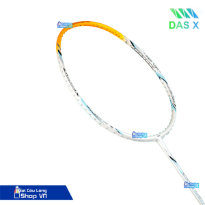 Vợt cầu lông DAS X Super Light 76 màu vàng trắng