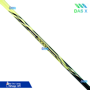 Vợt cầu lông DAS X Termi 7000 Nator - Màu xanh chuối-đen