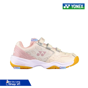 Giày cầu lông trẻ em Yonex 101JRCR màu hồng be