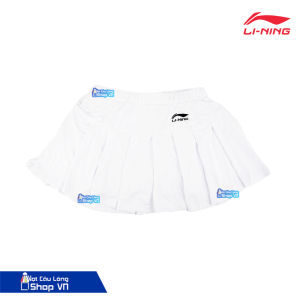 Váy cầu lông Lining - màu trắng