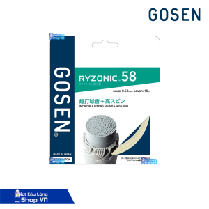Dây cước đan vợt GOSEN Ryzonic 58 trắng