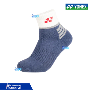 Vớ cầu lông Yonex MATCH PLUS 7 1292 trắng xám