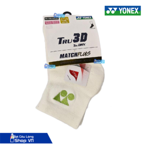 Vớ cầu lông Yonex MATCH PLUS 7 trắng