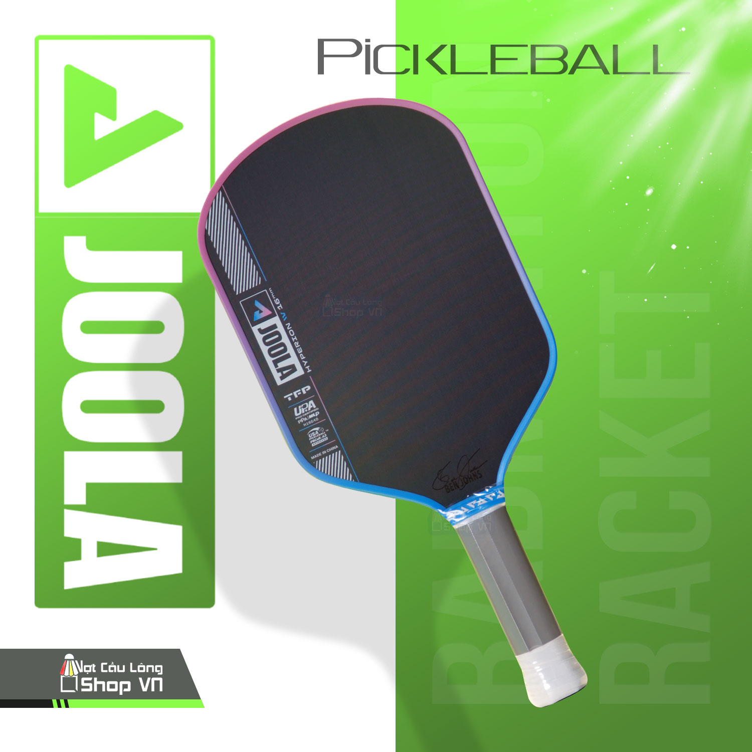 Vợt Pickleball JOOLA Hyperion Pro IV 16mm Asia Colorway