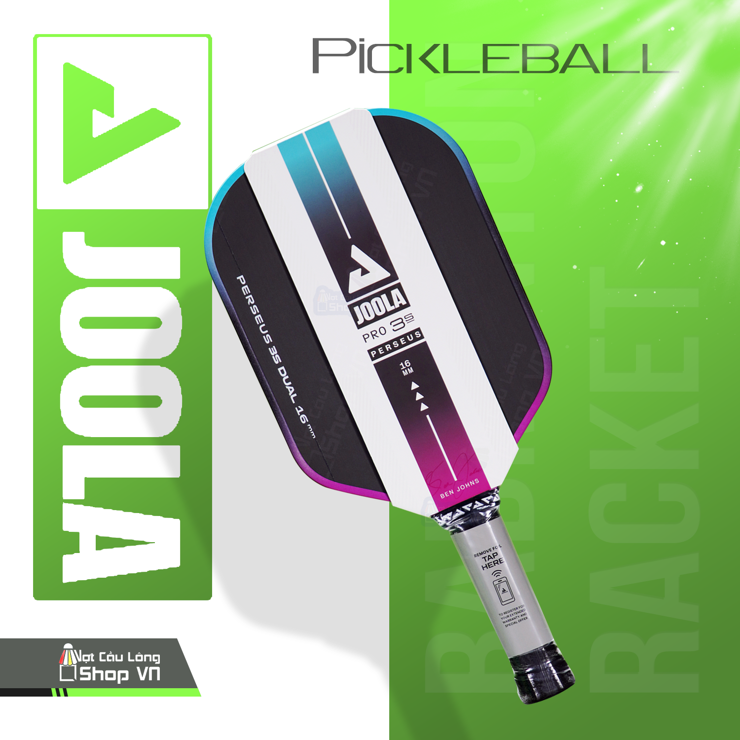 Vợt Pickleball Joola Perseus 3s Dual