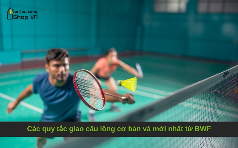 Các quy tắc giao cầu lông cơ bản và mới nhất từ BWF
